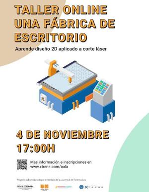 El ECJ de Arroyo de la Luz acoge un taller para aprender diseño 2D aplicado a corte láser