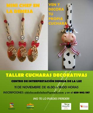 Taller de cucharas decorativas en el Centro de Interpretación