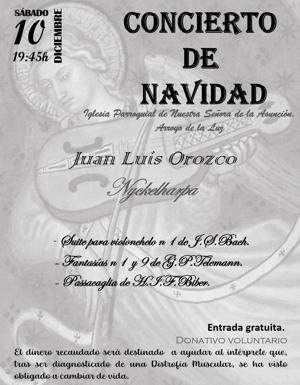 Concierto de Navidad con Juan Luis Orozco y su Nyckelharpa