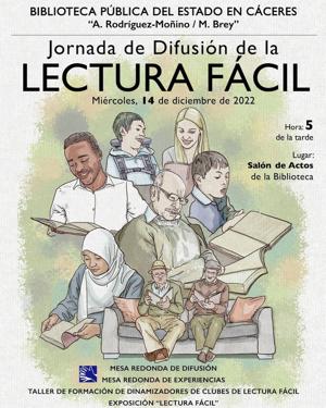 La biblioteca arroyana estará en la jornada de difusión de lectura fácil en Cáceres