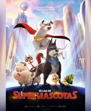 Domingo de cine con 'DC Liga de Supermascotas'
