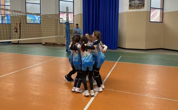 Exitoso fin de semana de las benjamines del club