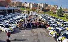 La policía estrena coche eléctrico a través de Diputación de Badajoz con el Plan MOVEN
