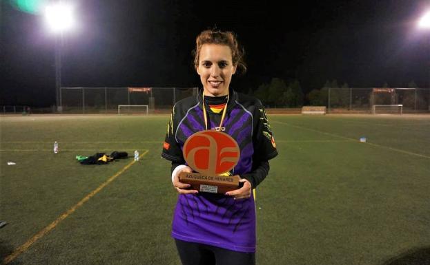 Raquel Macías, campeona de España de quidditch, el juego de Harry Potter