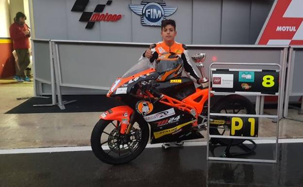Abraham Montero Suárez, campeón del Campeonato de Cuna de Campeones