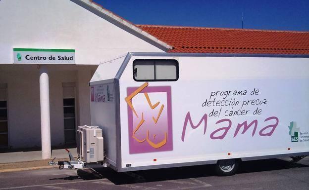 Campaña de detección precoz del cáncer de mama en Calamonte