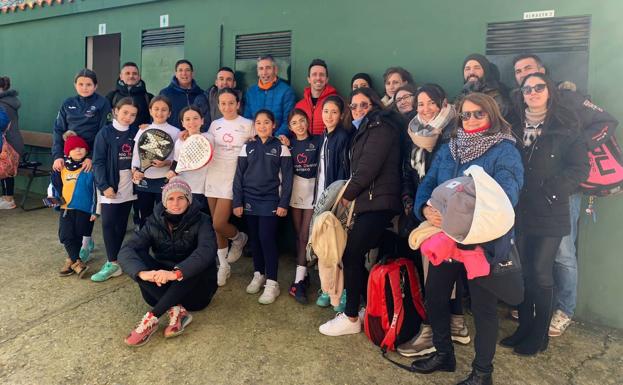 La Escuela Deportiva del CD Pádel Calamonte participa en la prueba Judex en Plasencia