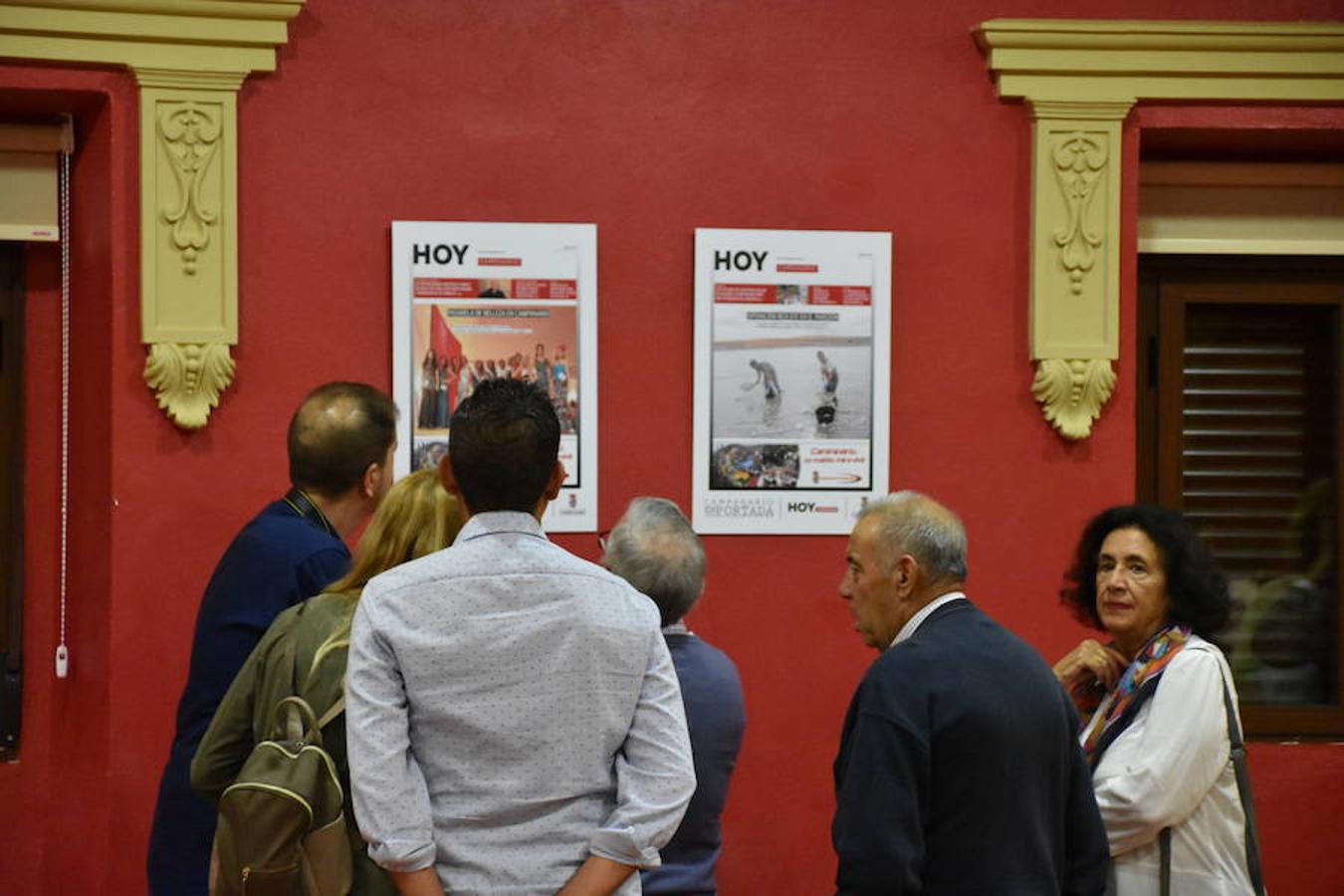 Campanario y sus gentes se 'asoman' a la portada del diario HOY