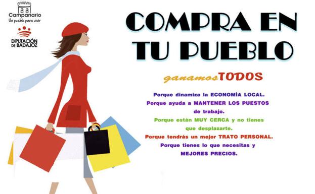 El Ayuntamiento lanza la sexta edición de la campaña 'Compra en tu pueblo'