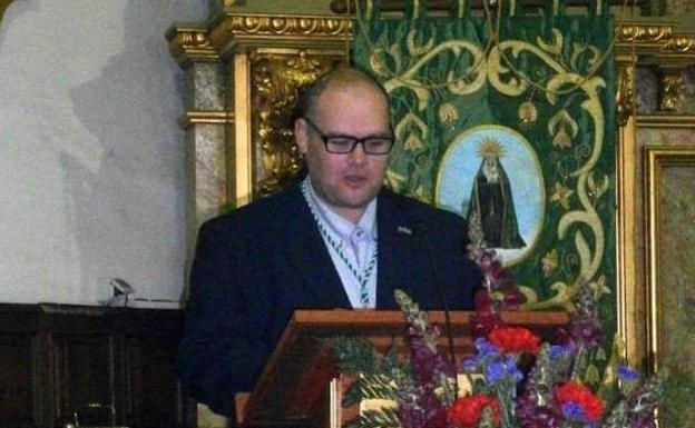 Pedro Jesús Gallardo abre hoy la Semana Santa con su pregón