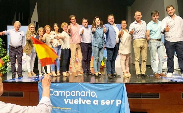 El PP brindará su apoyo desde la oposición «para mejorar Campanario»