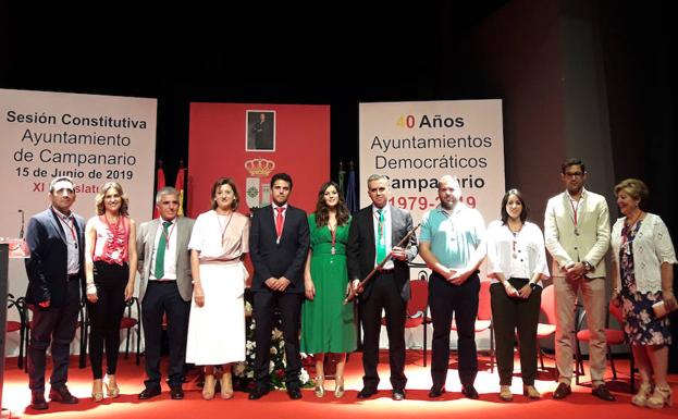 Elías López se hace con el bastón de mando por tercera legislatura consecutiva