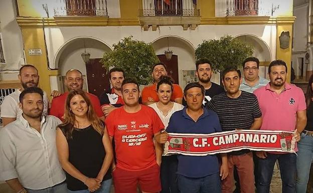 Juan José Murillo presenta al equipo que integra la nueva directiva del 'Campa'