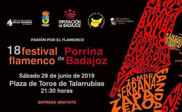 La Peña Flamenca de Campanario pone un autobús gratuito para el Festival 'Porrina de Badajoz'