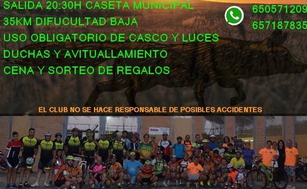 Abierta la inscripción para la ruta cicloturista entre Campanario y Magacela