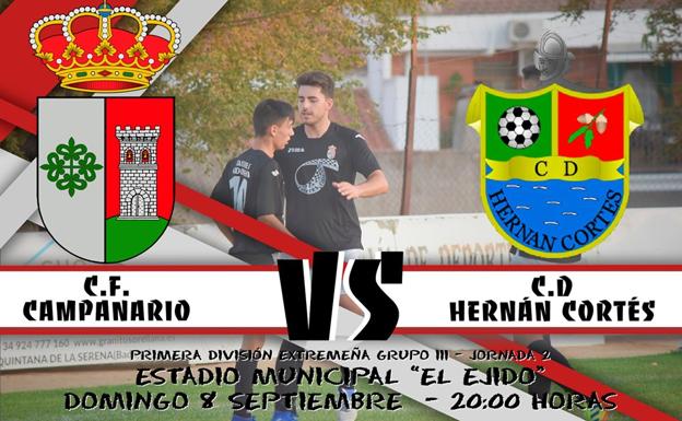 El Ejido acoge la segunda jornada liguera frente al CD Hernán Cortés
