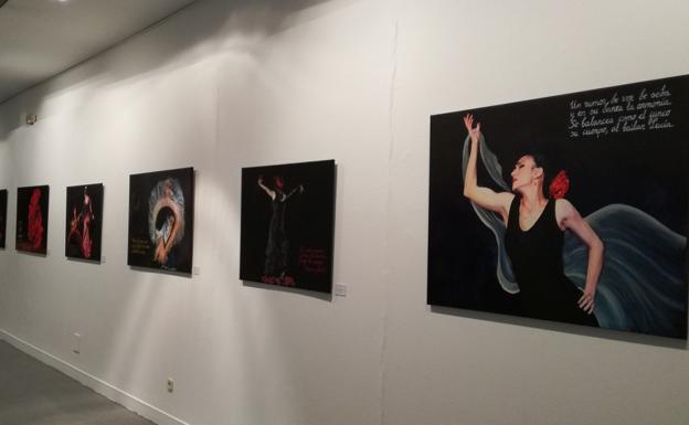 La exposición flamenca «Confluencias» de 'Pacolega' y 'Piropo' recala en Alcorcón