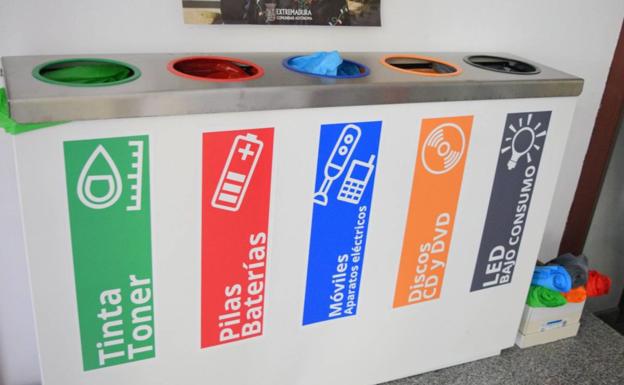 Hasta cinco tipos de residuos se podrán reciclar en los nuevos contenedores