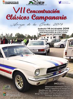 Un centenar de coches y motos clásicas se darán cita este sábado en Campanario