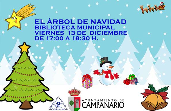 Esta tarde los más pequeños difrutarán del cuentacuentos 'El árbol de Navidad'