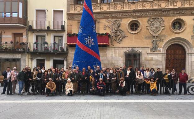 La comitiva campanariense se trae un buen recuerdo del viaje a Aragón