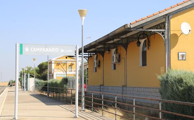 La renovación de vías entre las estaciones de Cabeza del Buey y Castuera, recortará los tiempos de viaje de los trenes que pasan por Campanario