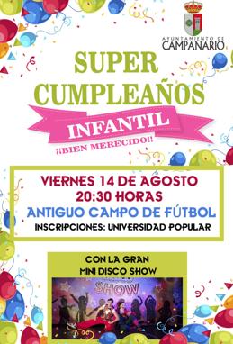 Los niños que han cumplido años durante el confinamiento tendrán una fiesta de cumpleaños especial