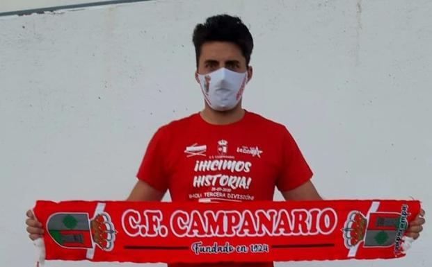 El veterano jugador Fidel Caballero seguirá en las filas del Campanario en la nueva categoría