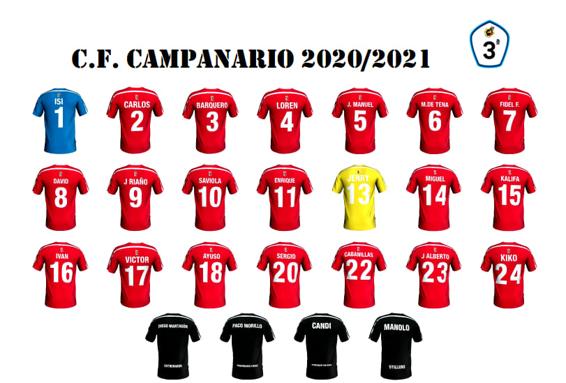 El C.F. Campanario se enfrenta este domingo al Extremadura U.D. 'B' en la 4ª jornada liguera