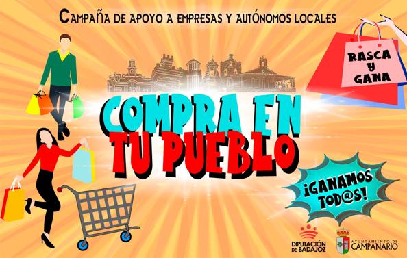 La campaña 'Compra en tu pueblo' amplía el plazo de inscripción hasta el 2 de diciembre