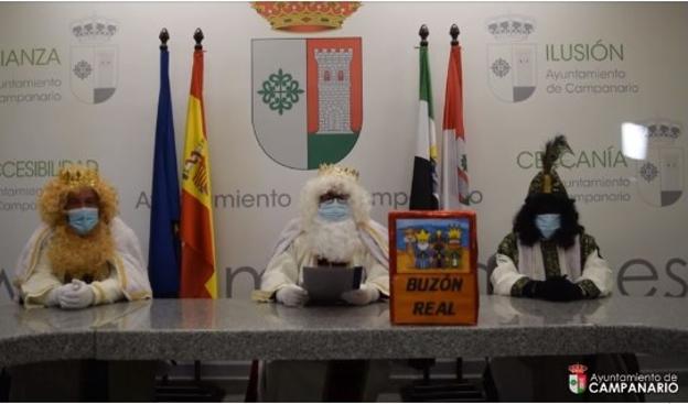 Los Reyes Magos hacen parada en Campanario