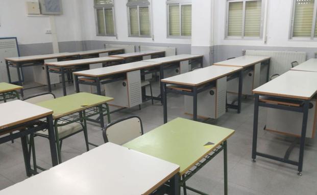 Los alumnos del instituto vuelven al aula el lunes siguiendo el plan de contingencia elaborado por el centro
