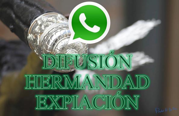 La Hermandad de la Expiación mantendrá informados a los hermanos a través de WhatsApp