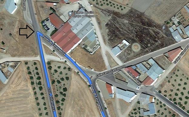 Tres personas han resultado heridas en el choque de vehículos en Campanario