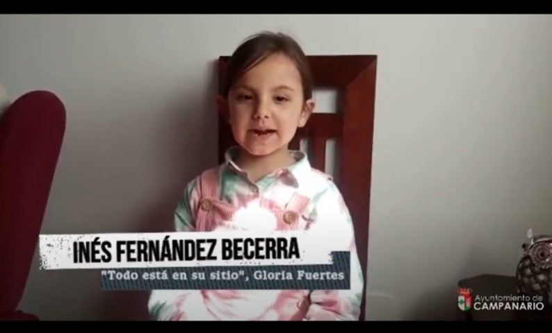 Buena participación de vecinos en el video creado para conmemorar el Día de la Poesía
