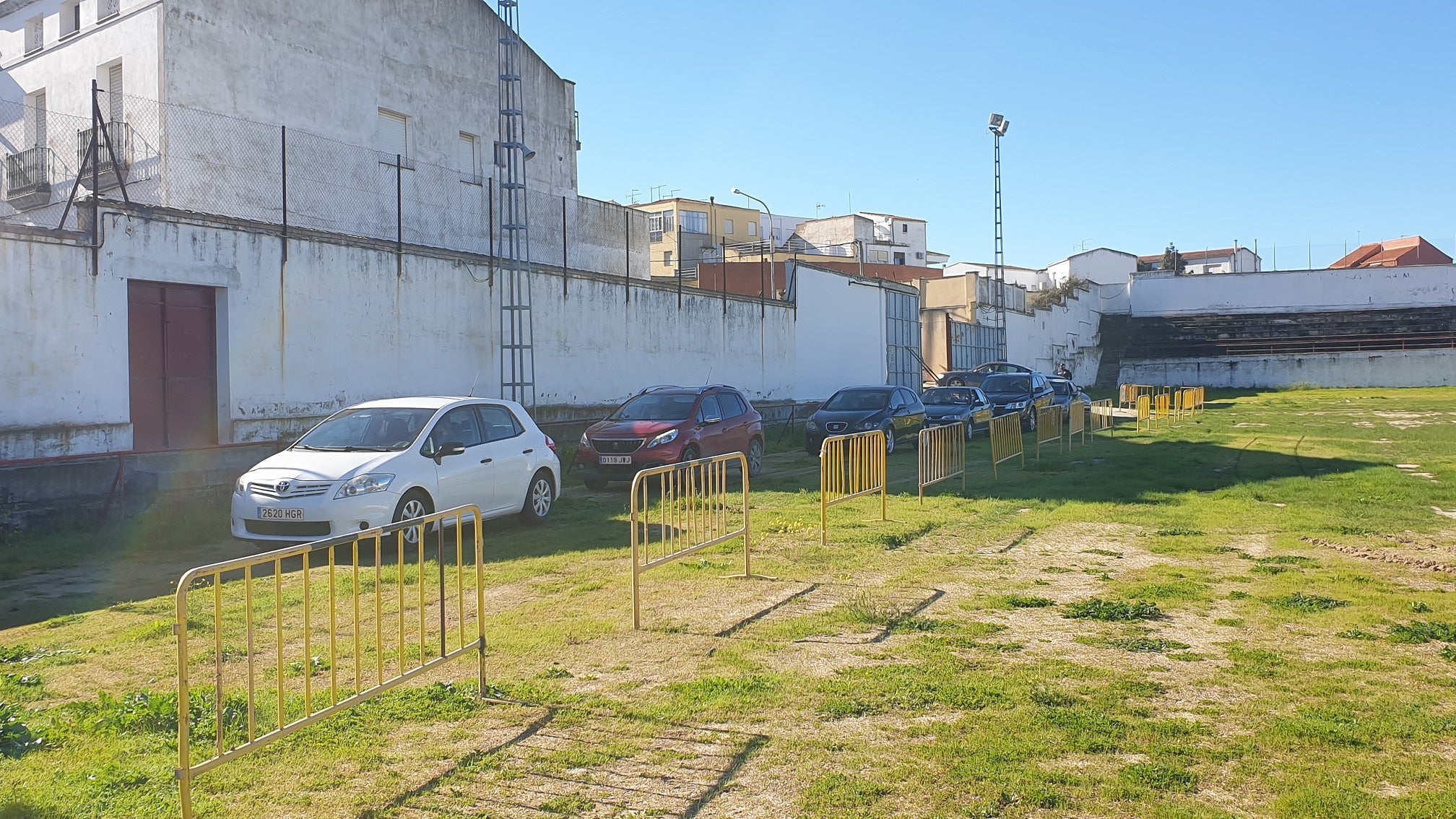 El lunes por la tarde se hará un cribado masivo en el antiguo campo de fútbol