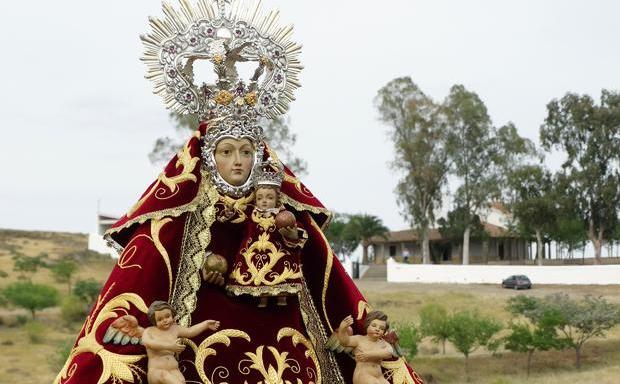 La Virgen de Piedraescrita estará en el pueblo desde el 27 de abril
