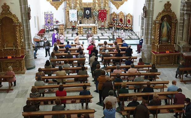 Solo podrán acceder a la parroquia para la 'Bienvenida' de la Virgen quienes tengan hecha la reserva