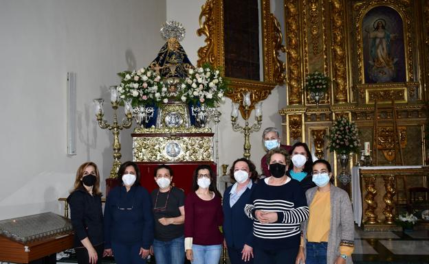La Virgen de Piedraescrita celebra hoy su día grande sin poder procesionar
