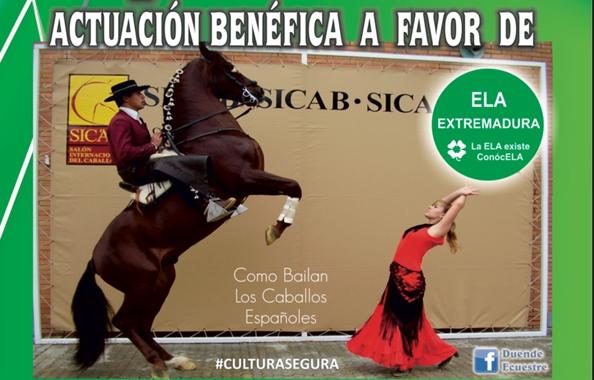 'Arte de Campanario' colabora con el espectáculo ecuestre a beneficio de los enfermos de ELA