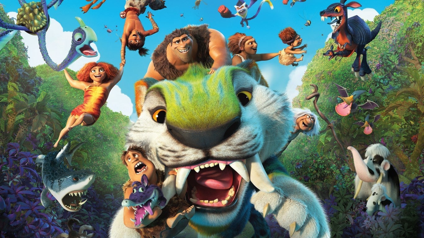 La película de animación 'Los Croods: Una nueva era' llega este fin de semana al Olimpia