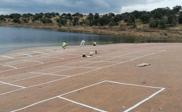 La Playa de Campanario contará con 176 parcelas para mantener la distancia
