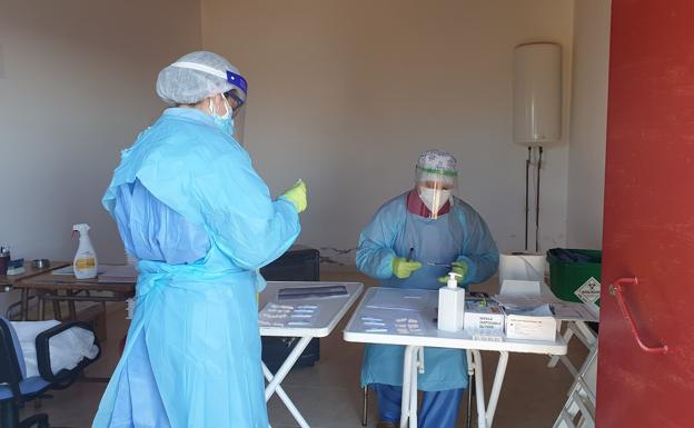 Campanario registra un positivo de Covid tras estar semanas libre del virus