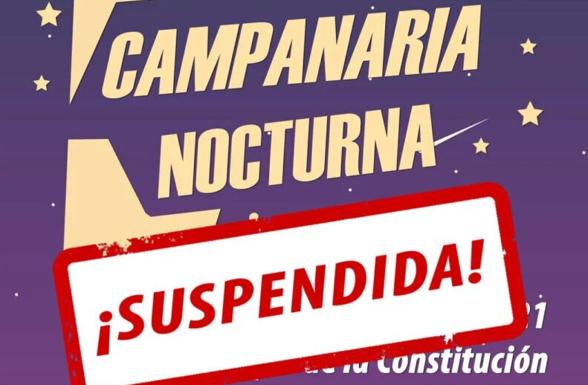La carrera Campanario Nocturna de esta noche queda suspendida