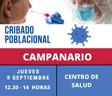 Se hará un cribado masivo el próximo jueves en el Centro de Salud