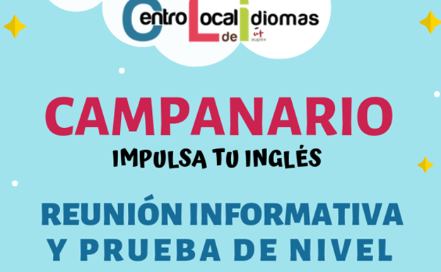 Este martes habrá una charla informativa del Centro Local de Idiomas