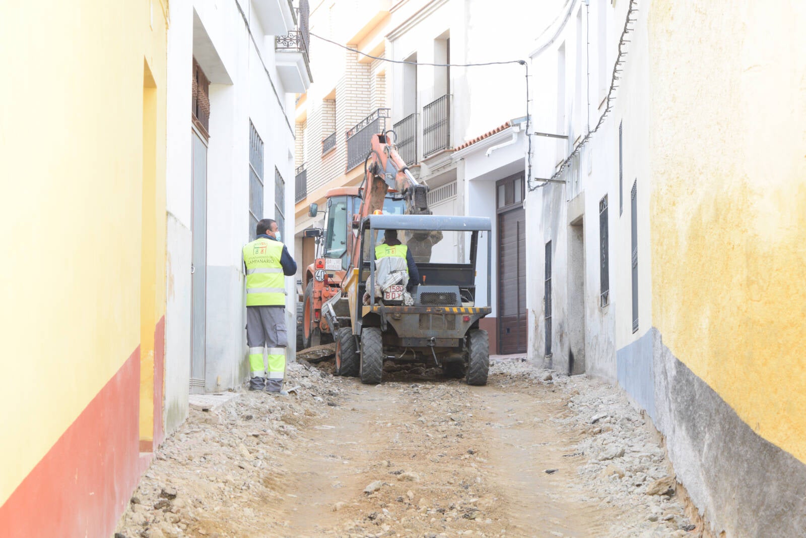 Comienzan las obras de remodelación de las calles Reyes Huertas y Dos Caras