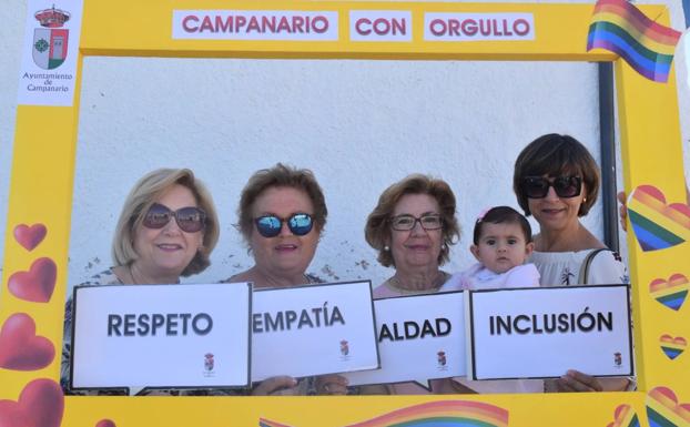 Campanario muestra su apoyo al Día del Orgullo LGTBI