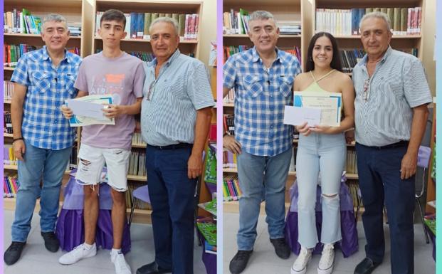 José Luis Blázquez y Mª Isabel Benítez son premiados por el mejor expediente académico
