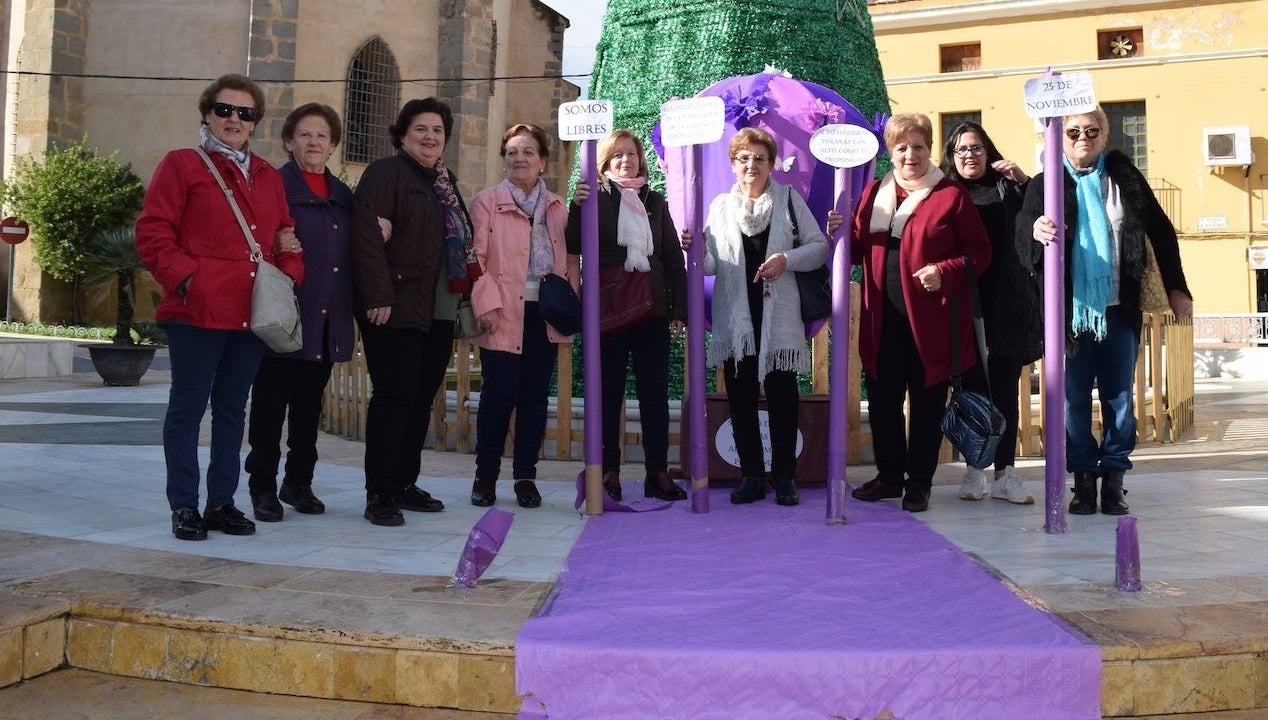 Los campanarienses mandan mensajes de apoyo a las víctimas de violencia de género para ayudarles a ser libres